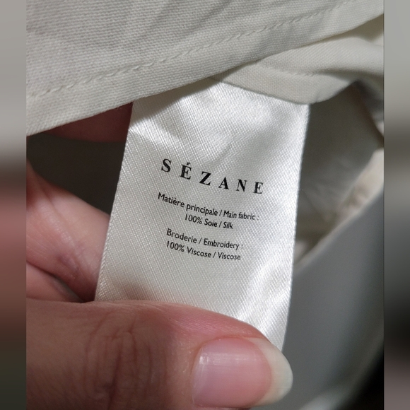 Sezane Silk Palma Top - Picture 6 of 7